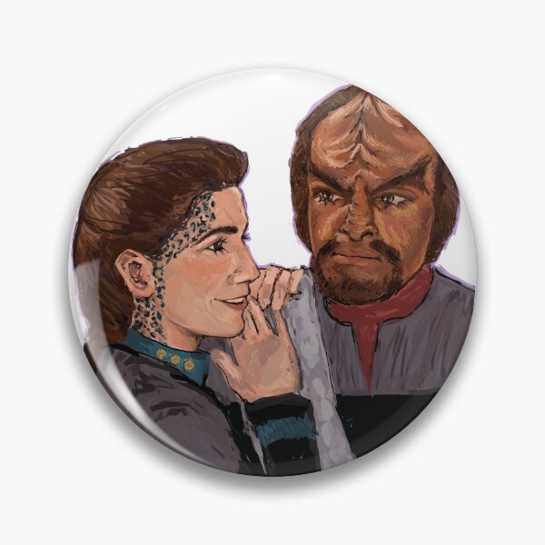 Item preview, worf and jadzia designed and sold by cole-doodles.