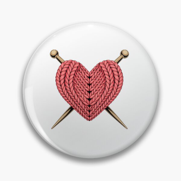 Item preview, Heart Shaped Knitting Design designed and sold by jkrphoto.