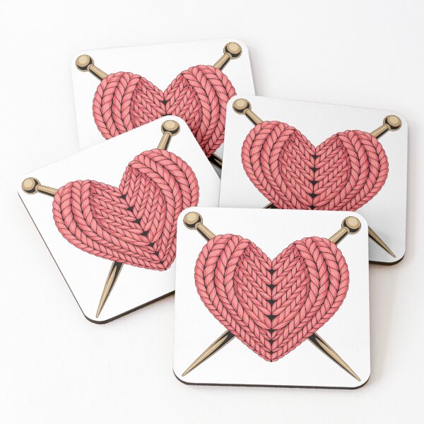 Item preview, Heart Shaped Knitting Design designed and sold by jkrphoto.