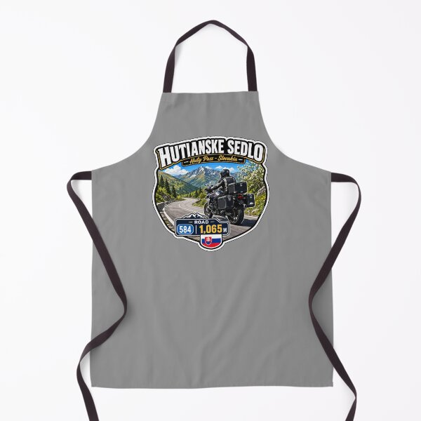 Item preview, Hutianske sedlo Huty Mountain Pass Slovakia Motorcycle Sticker TShirt 01 designed and sold by OuterShellUK.