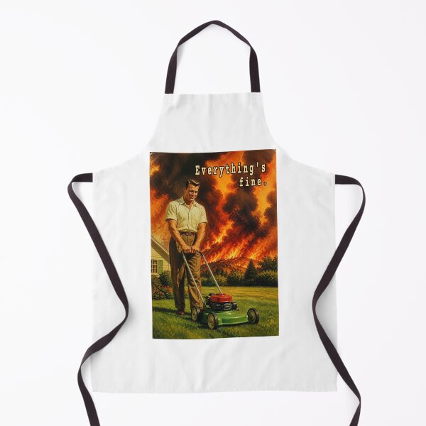 Item preview, Just mow the grass, everything's fine. designed and sold by Jason A. Clark.
