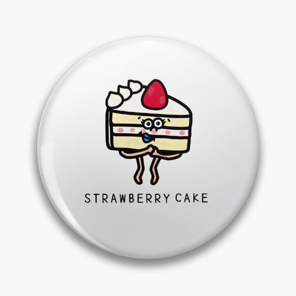 Item preview, Cute STRAWBERRY CAKE designed and sold by kanaehonkawa.