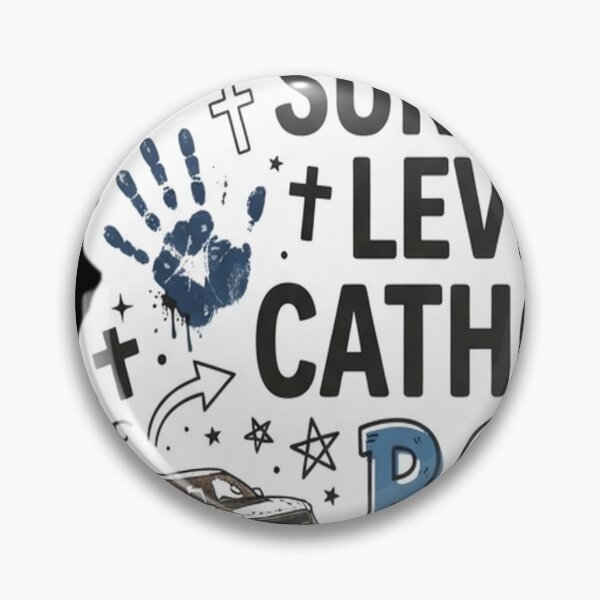 Item preview, Survival Level: Catholic Boy Mom (dark print) designed and sold by leslygelbq.