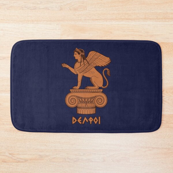 Item preview, Sphinx at Delphi - Ancient Greek Red Figure designed and sold by Happy Puppy Print On Demand.