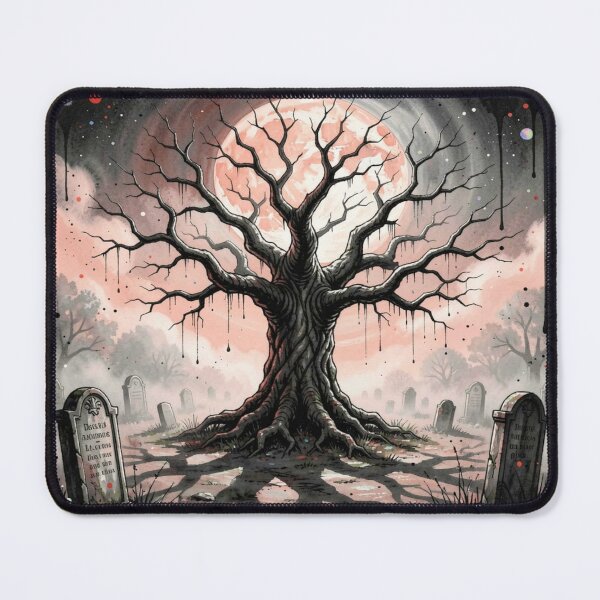 Item preview, Blood Eclipse Night – Surreal Shadow Tree designed and sold by FotoworldEdel.