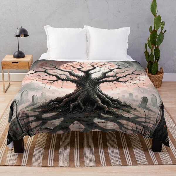 Item preview, Blood Eclipse Night – Surreal Shadow Tree designed and sold by FotoworldEdel.