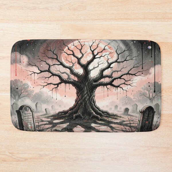 Item preview, Blood Eclipse Night – Surreal Shadow Tree designed and sold by FotoworldEdel.