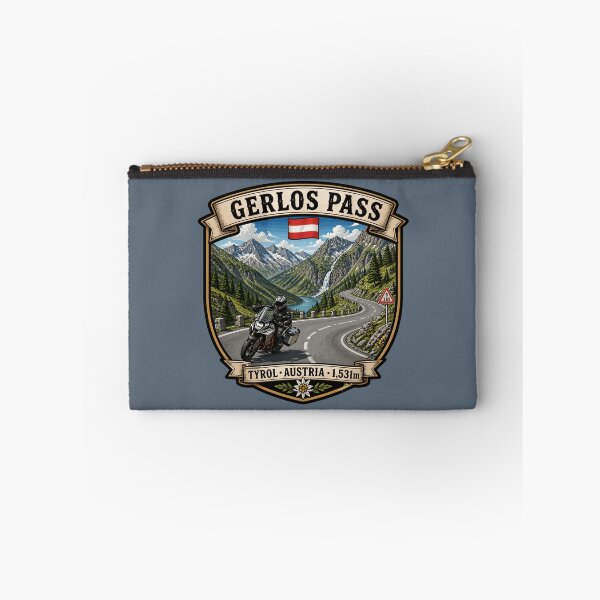 Item preview, Gerlos Alpine Road, Gerlos Alpenstraße Austria Motorcycle Sticker TShirt 05 designed and sold by OuterShellUK.