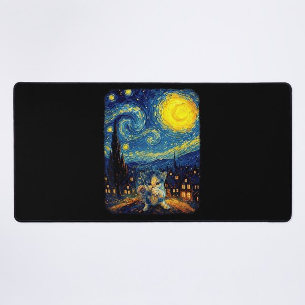 Item preview, Scuba Dancing Cat Funny Starry Night Cat designed and sold by nosu-art-pod.