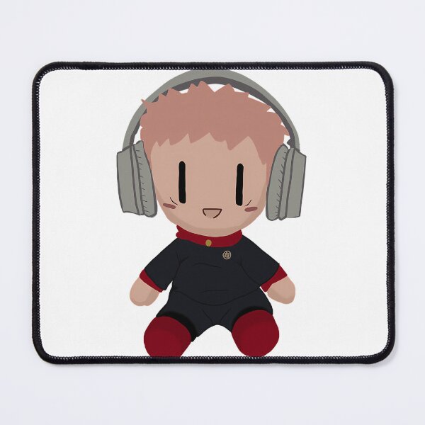 Item preview, Yuji With Headphones designed and sold by sa-marahflack.