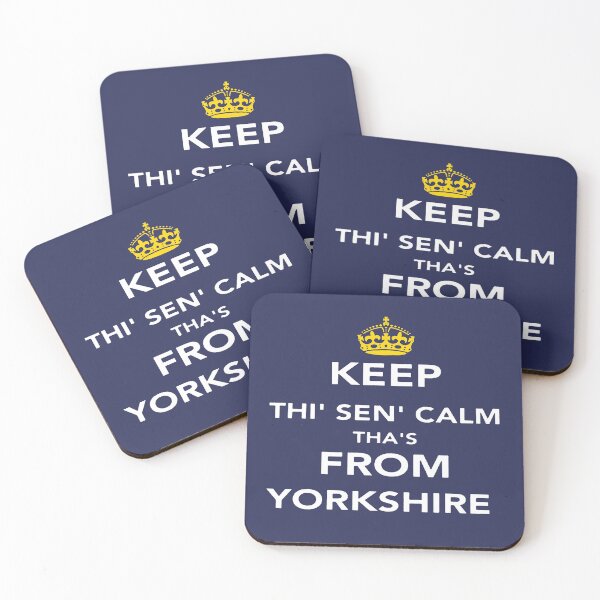 Item preview, Keep Thi Sen Calm Thas From Yorkshire  designed and sold by taiche.
