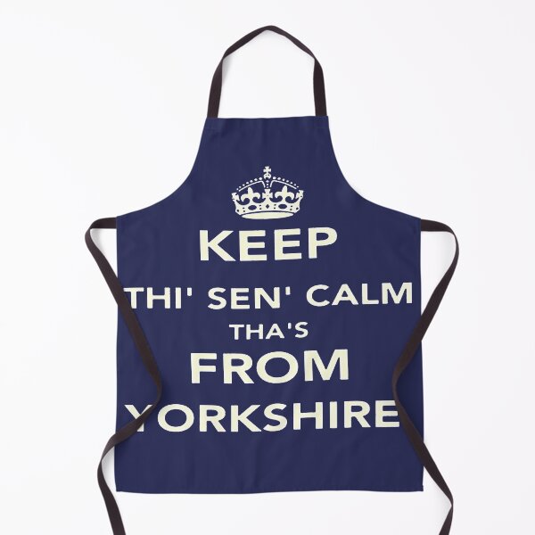 Item preview, Keep Thi Sen Calm Thas From Yorkshire Dialect White designed and sold by taiche.
