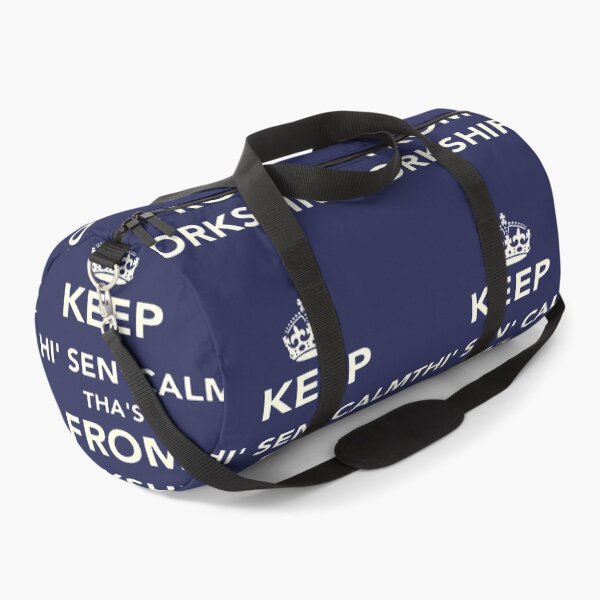 Item preview, Keep Thi Sen Calm Thas From Yorkshire Dialect White designed and sold by taiche.