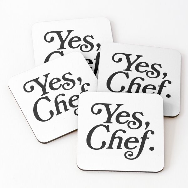 Item preview, Yes Chef designed and sold by BurnTheBeansg.