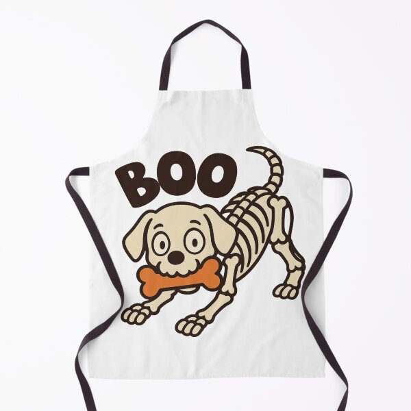 Item preview, BOO Bone Dog Skeleton Halloween Tee designed and sold by wesdesignshop.
