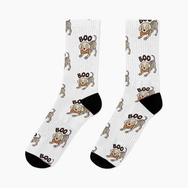 Item preview, BOO Bone Dog Skeleton Halloween Tee designed and sold by wesdesignshop.