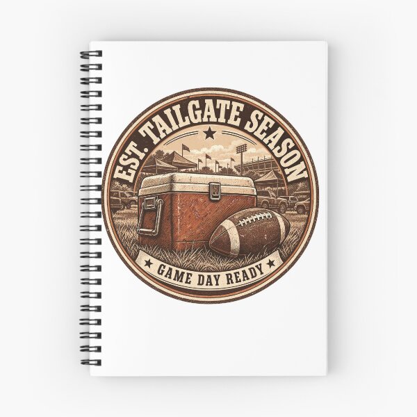 Item preview, Est Tailgate Season Vintage Cooler Badge Retro Game Day Ready Tailgating designed and sold by ZIGLWORKS.