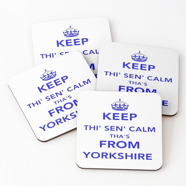 Item preview, Keep Thi Sen Calm Thas From Yorkshire Dialect designed and sold by taiche.