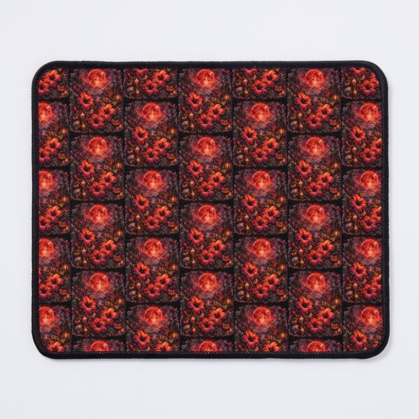 Item preview, Moonlit Hibiscus | Gothic Halloween Botanical Art | Tropical Night Garden Illustration designed and sold by IamNolmo.