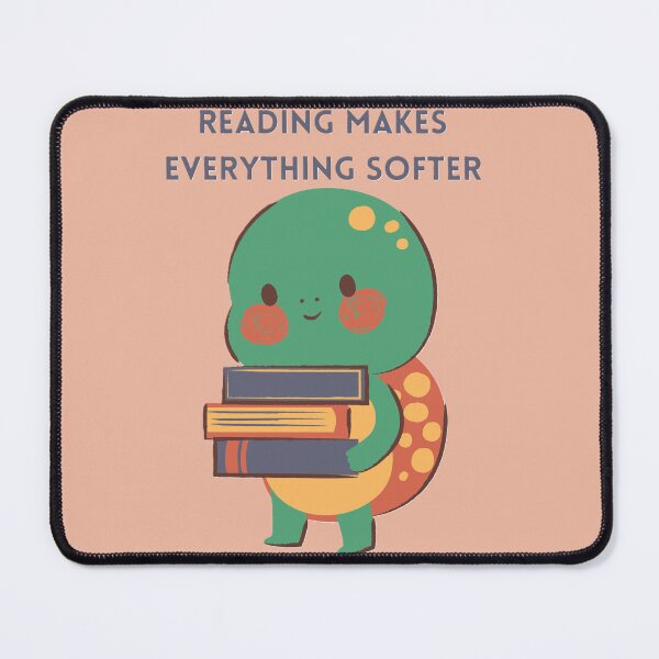 Item preview, Reading makes everything softer designed and sold by creativityisfun.