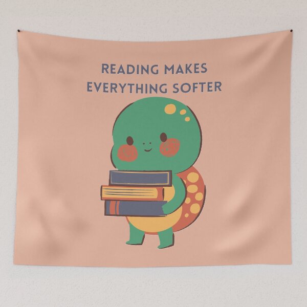 Item preview, Reading makes everything softer designed and sold by creativityisfun.