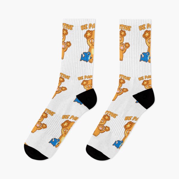 Item preview, Be Pawsitive, ginger Persian cat, designed and sold by BritishDelights.