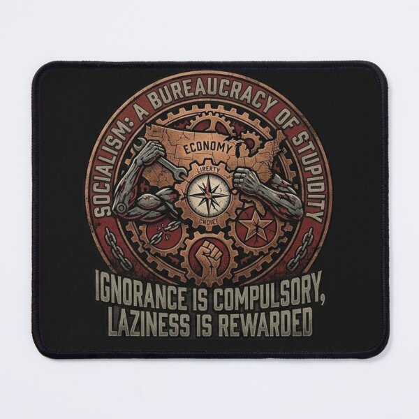 Item preview, Socialism: A Bureaucracy of Stupidity designed and sold by Kirrindy Designs.
