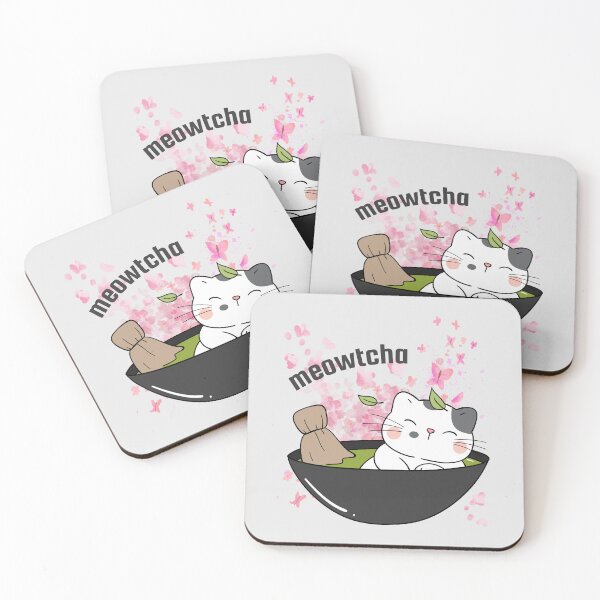 Item preview, Meowtcha Matcha Cat designed and sold by monika-arthing.