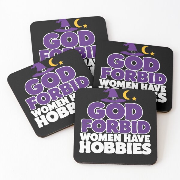 Item preview, God Forbid Women Have Hobbies Witches designed and sold by borutawear.