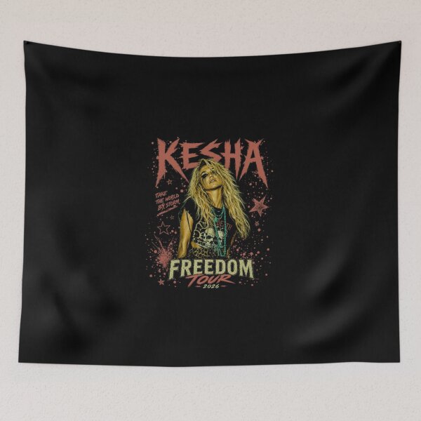 Item preview, Vintage Kesha The Freedom Concert Tour 2026 designed and sold by SparklesCo.