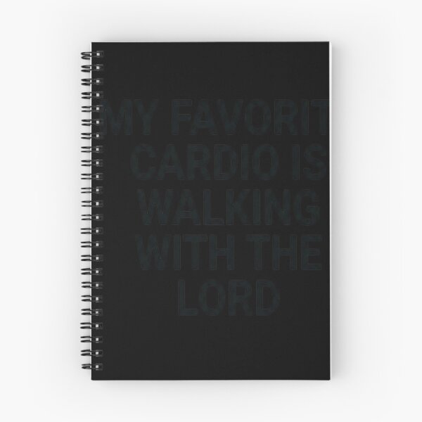 Item preview, My favorite cardio is walking with the Lord designed and sold by sidleytetip.