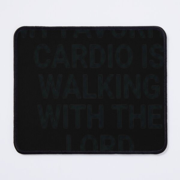 Item preview, My favorite cardio is walking with the Lord designed and sold by sidleytetip.
