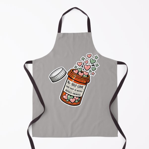 Item preview, Prescription For Self Love Funny Mental Health Pill Bottle designed and sold by Timeless Junction.