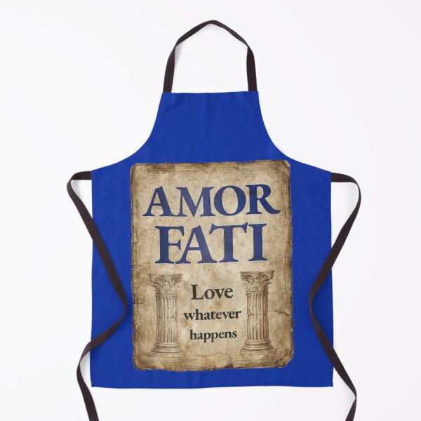 Item preview, Amor Fati - Vintage Distressed Stoic Quote - Egyptian Blue Version designed and sold by Stoic Core.