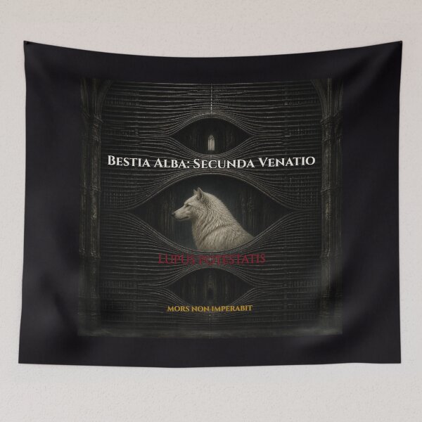 Item preview, White Beast Cathedral Archive Gothic Art designed and sold by GeoWhimsy Studio.