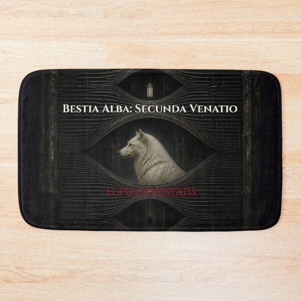 Item preview, White Beast Cathedral Archive Gothic Art designed and sold by GeoWhimsy Studio.