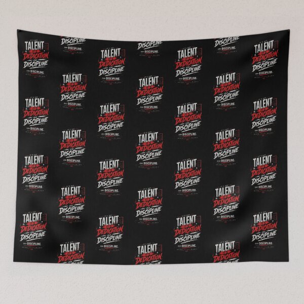 Item preview, Talent Dedication Discipline Sports designed and sold by LegendCourt.