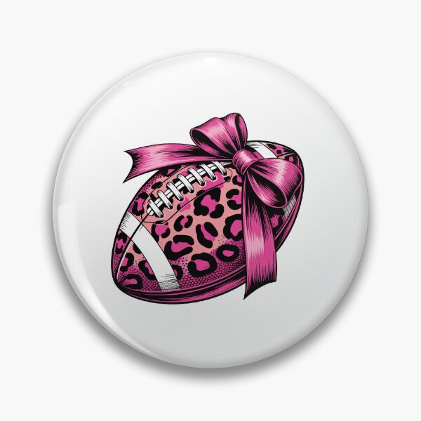 Item preview, Leopard Print Football with Bow Print designed and sold by jkrphoto.