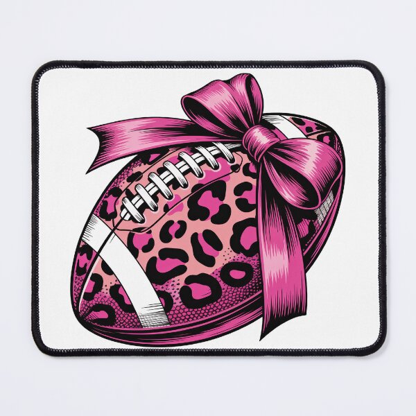 Item preview, Leopard Print Football with Bow Print designed and sold by jkrphoto.