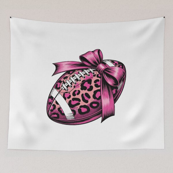Item preview, Leopard Print Football with Bow Print designed and sold by jkrphoto.
