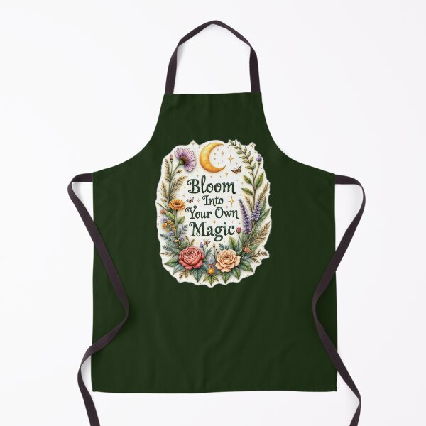 Item preview, Bloom Into Your Own Magic – Floral Moon Magic Botanical Witchy Nature Design designed and sold by Connys Colorful World.