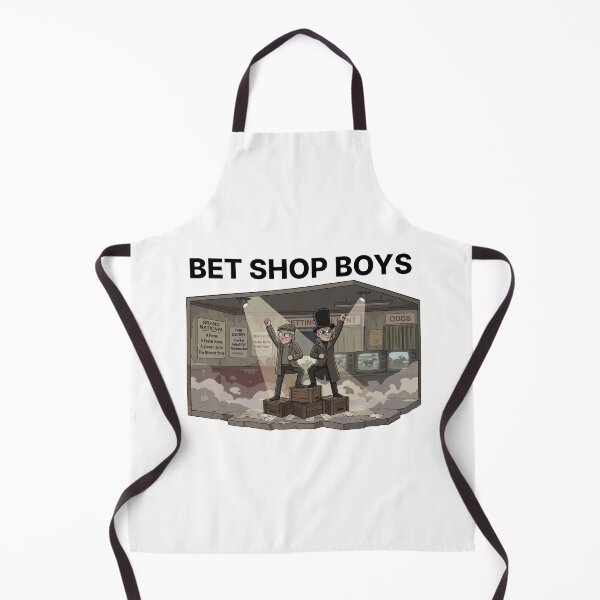 Item preview, Bet Shop Boys Funny Synth Pop Band Parody designed and sold by StoatandWeasel.