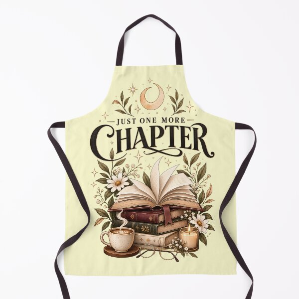 Item preview, Just One More Chapter Minimalist Book Lover Reading designed and sold by Glitchart66.