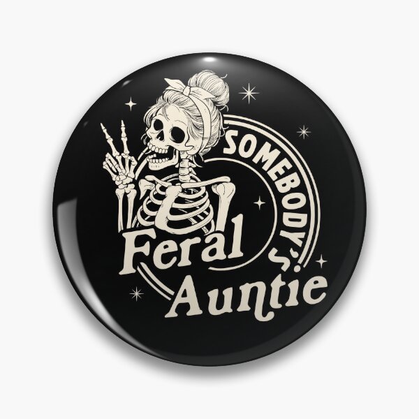 Item preview, Somebody's Feral Aunt Funny Skeleton designed and sold by nosu-art-pod.