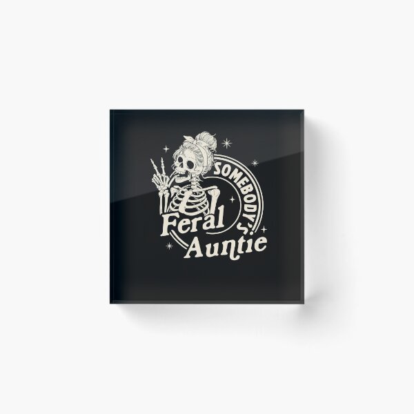 Item preview, Somebody's Feral Aunt Funny Skeleton designed and sold by nosu-art-pod.