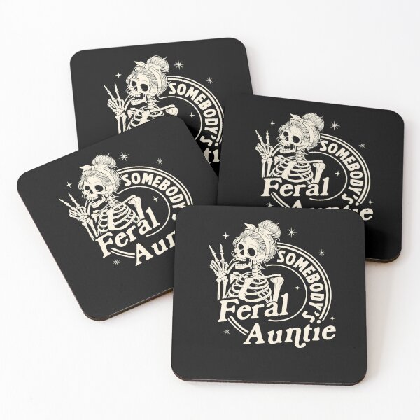Item preview, Somebody's Feral Aunt Funny Skeleton designed and sold by nosu-art-pod.
