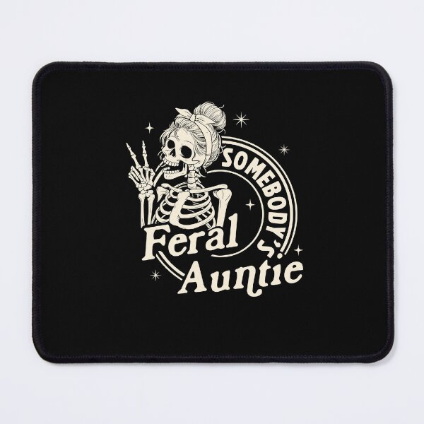 Item preview, Somebody's Feral Aunt Funny Skeleton designed and sold by nosu-art-pod.