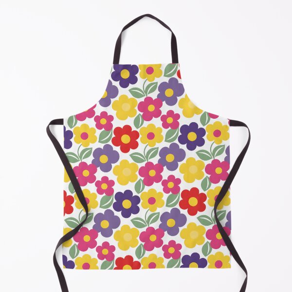 Item preview, 60s Groovy Daisy Floral - Colorful Retro Happy Flower Pattern designed and sold by Ela Art Space .