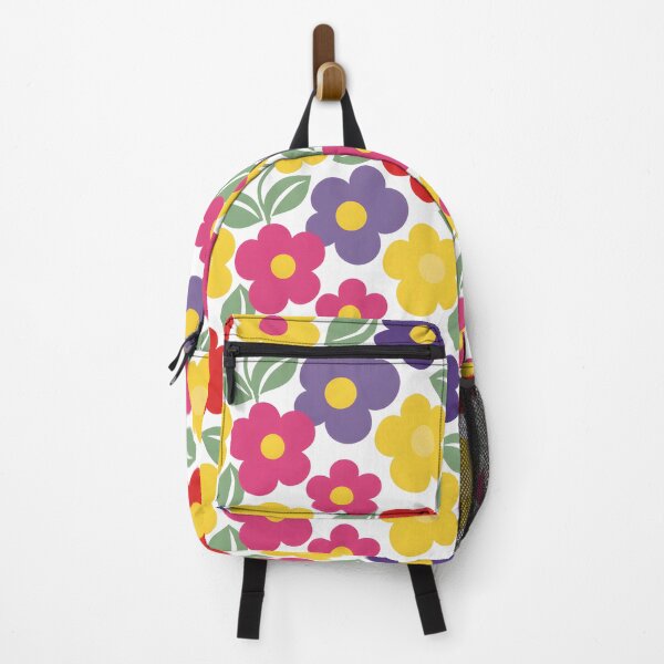 Item preview, 60s Groovy Daisy Floral - Colorful Retro Happy Flower Pattern designed and sold by Ela Art Space .