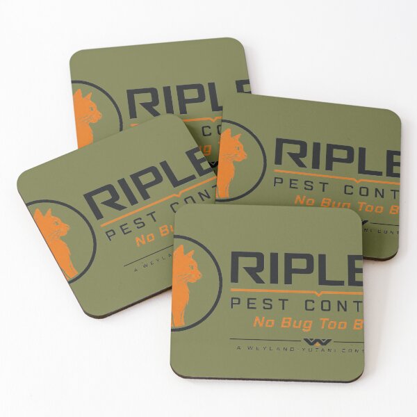 Item preview, Ripley Pest Control Alien Parody Logo designed and sold by dode74.